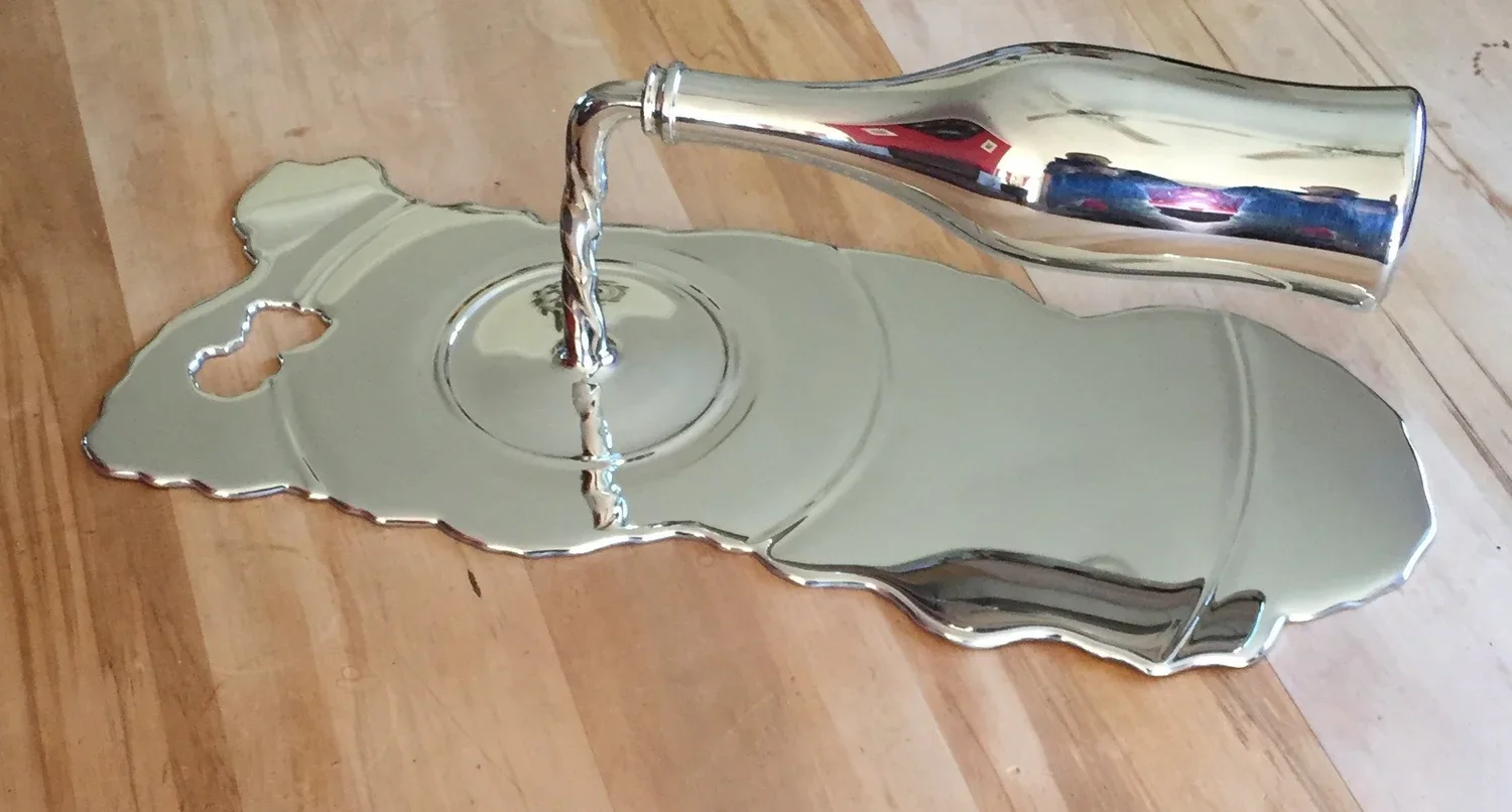 Floating Wine Bottle