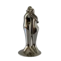 Stainless Steel Floating Wine Bottle Sculpture 004