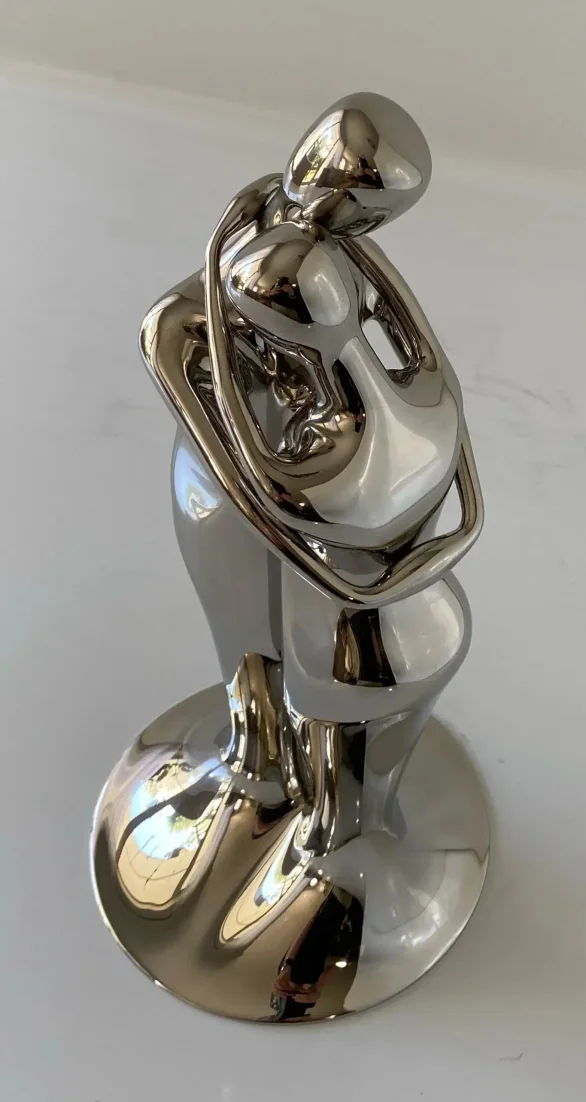 Stainless Steel Foldgate And Forever Sculpture 005