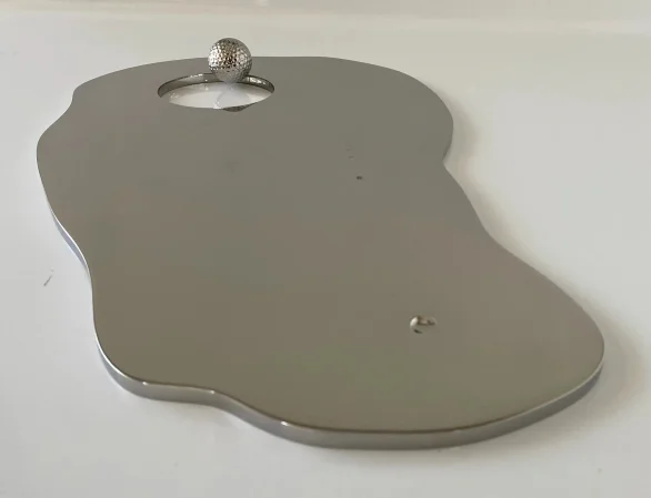 Stainless Steel Hole In One Sculpture 001