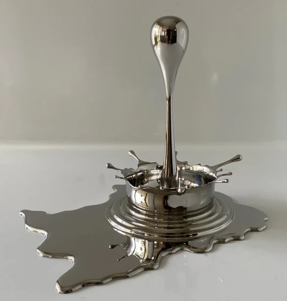 Stainless Steel Splash Sculpture 002