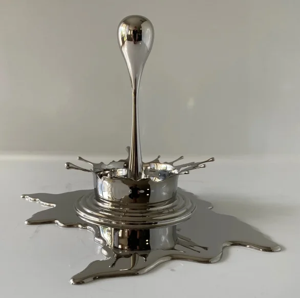 Stainless Steel Splash Sculpture 004