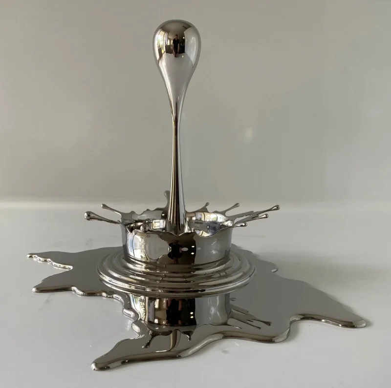 Stainless Steel Splash Sculpture 004