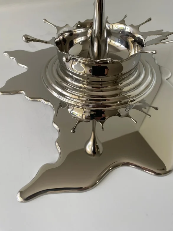 Stainless Steel Splash Sculpture 005