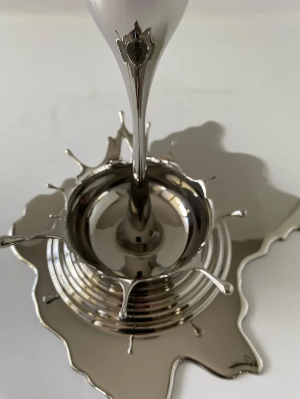 Stainless Steel Splash Sculpture 006