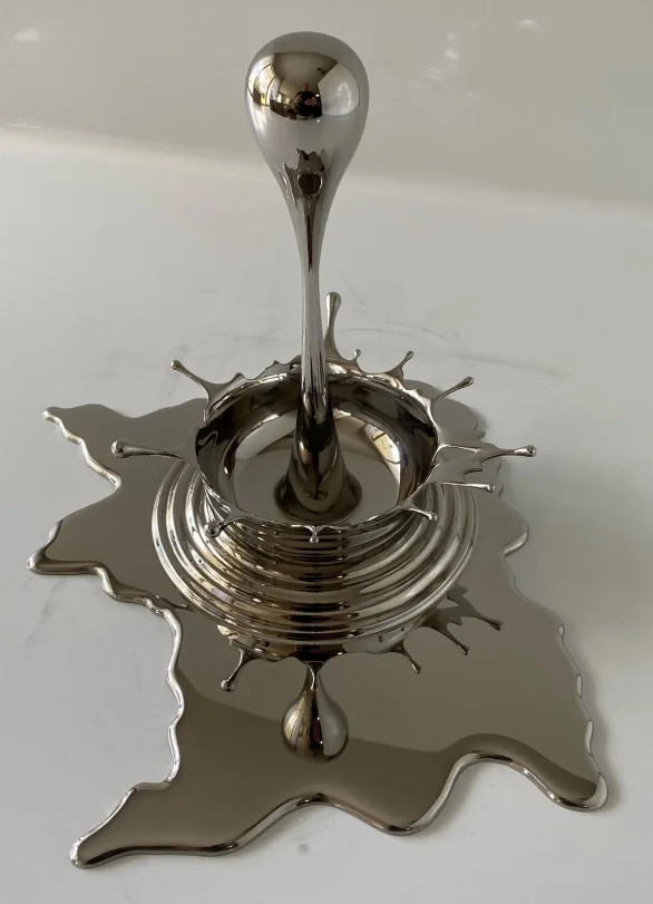 Stainless Steel Splash Sculpture 008