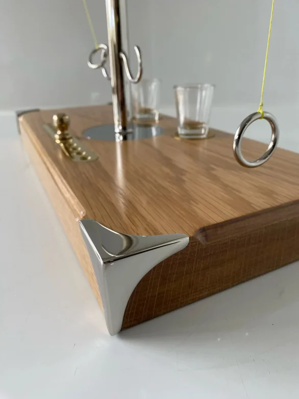 Stainless Steel Swing To Winn Sculpture 005